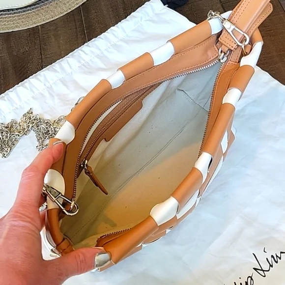3.1 Phillip Lim Odita Lattice Woven Leather Bag